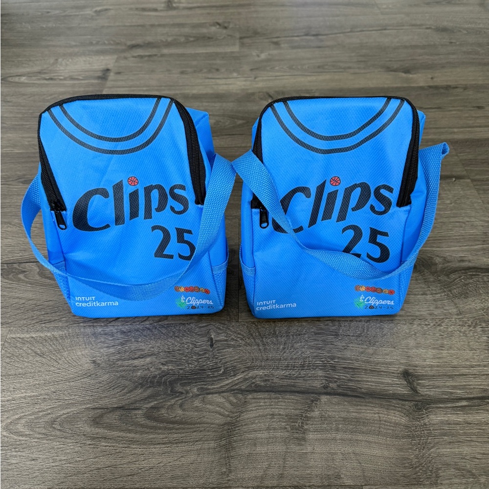 Blue Clips 25 Tote Bags- 2 in sale
